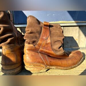 Patagonia Addie Western Boho Brown Boots Booties Size 8